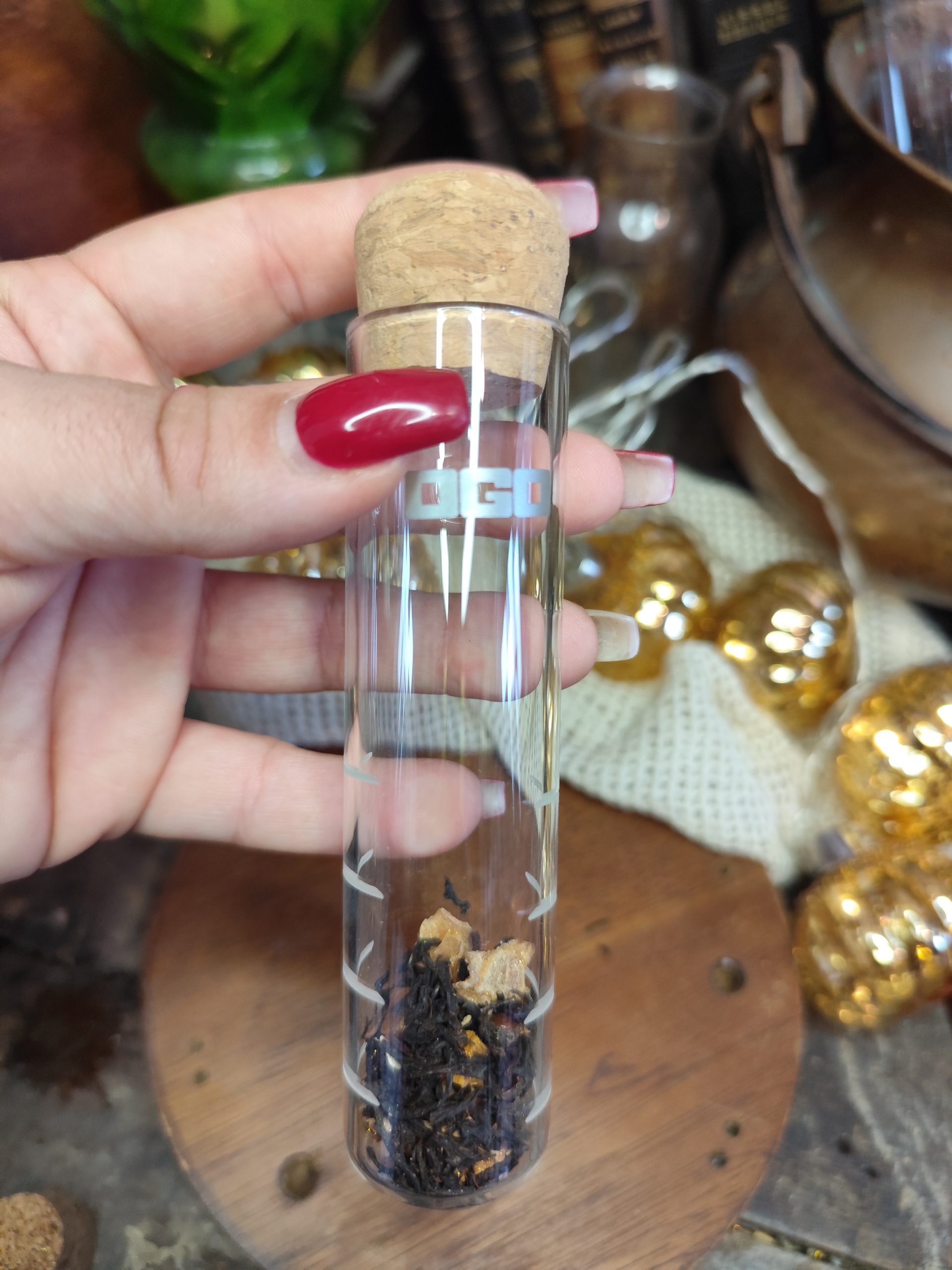 Infuseur thé tube à essai